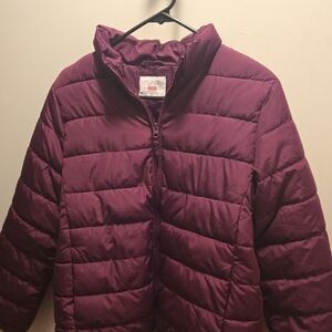 The Children's Place Purple Puffer Jacket